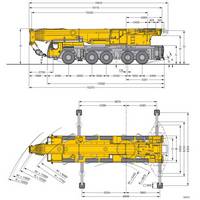 размеры крана